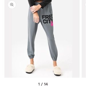 freecity gray sweatpants